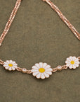 GOLDEN DAISY CHARM BRACELET