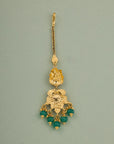 EMERALD DROP MAYURA MAANG TIKA
