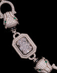 WHITE STONE PUMA BRACELET