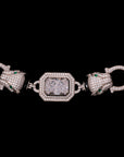 WHITE STONE PUMA BRACELET