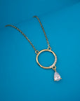 CRYSTAL DROP NECKLACE