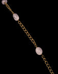 GREEN TRENDY DROPS PARTY NECKLACE