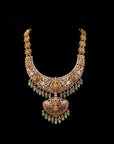 LAKSHMI HAAR WITH EMERALD DROPS