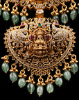 LAKSHMI HAAR WITH EMERALD DROPS