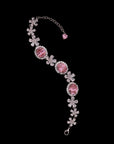 PRETTY PINK STONE BRACELET