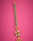 FLORAL EMERALD CASCADE NECKLACE