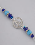 NEEL SHAKTI SILVER RAKHI