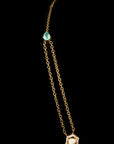 DUAL LAYER POLKI NECKLACE