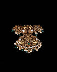 SILVER ANTIQUE NAKASH PEACOCK PENDANT