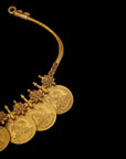DIVINE LAKSHMI KASU SHORT NECKLACE
