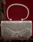 BOTANICA SILVER CLUTCH