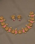ROYAL LAKSHMI KEMP NECKLACE SET