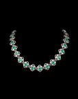 GREEN STONE NECKLACE