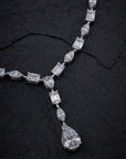 SWAROVSKI TEARDROP NECKLACE SET