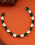 CRYSTAL GREEN NECKLACE SET