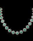 GREEN STONE NECKLACE