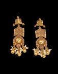 TRADITIONAL ANTIQUE WORK NECKLACE SET