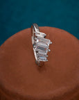 CRYSTAL LADDER RING
