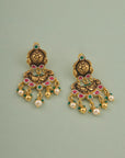 ANTIQUE PEARL DROP CHANDBALI