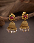 ROYAL BLOOM JHUMKA EARRINGS