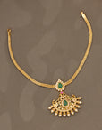 ROYAL PEARL EMERALD NECKLACE