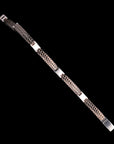 PLAIN BADGE SILVER BRACELET