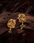DESIGNER PEACOCK EARRINGS