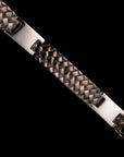 PLAIN BADGE SILVER BRACELET