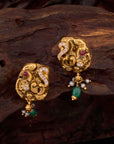 DESIGNER PEACOCK EARRINGS