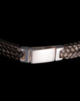 PLAIN BADGE SILVER BRACELET