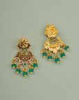 ANTIQUE EMERALD DROPS CAHNDBALI