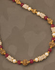 RUBY PEARL ANTIQUE BEAD CHAIN