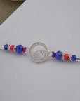 ROYAL BLUE KRISHNA RAKHI