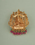 ANTIQUE SHIVA PARIVAR PENDANT