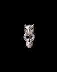 SILVER PANTHER WOMEN'S RING
