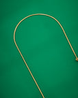 PEACOCK MOTIF GOLD CHAIN