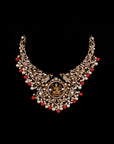 MOISSANITE VICTORIAN LAKSHMI NECKLACE