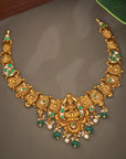 LAKSHMI KEMP STONE MAYURA NECKLACE