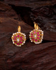 KUNDAN WITH PEARL BUGADI