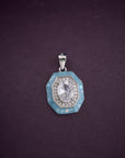 LUNA AQUA PENDANT SET