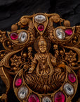 LAKSHMI KUNDAN HALF MOON PENDANT