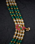 KUNDAN PEACOCK HAAR