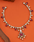 RED ROYALE ENSEMBLE NECKLACE SET