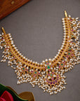 RUBY GUTUPUSALU NECKLACE SET