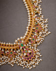 RUBY GUTUPUSALU NECKLACE SET