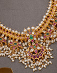 RUBY GUTUPUSALU NECKLACE SET