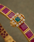 ROYAL RUBY CREST BANGLE