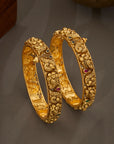 ANTIQUE PEACOCK MOTIF BANGLE