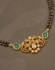 TRADITIONAL PEACOCK PENDANT MANGALSUTRA