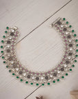 EMERALD ROSE ANTIQUE ANKLET